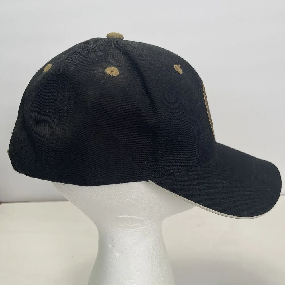 USGA Member 2005‎ US Open Pinehurst #2 Cotton Black Strapback Golf Cap Hat